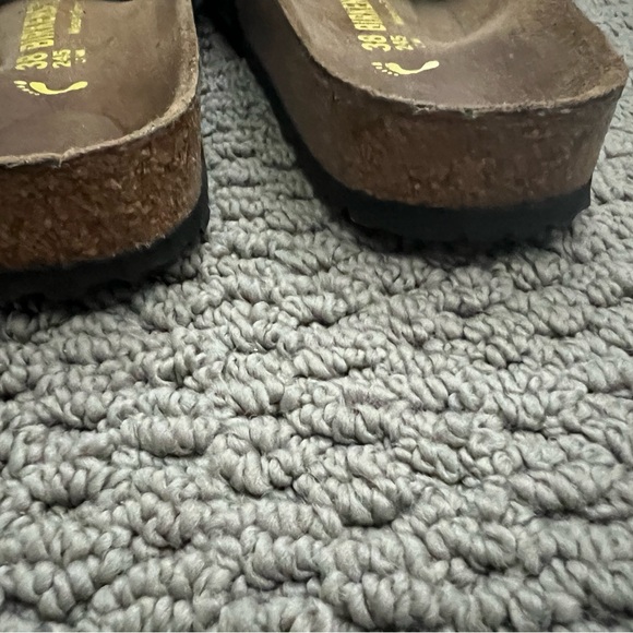 Birkenstock Madrid Sandals Buckle Patent Leather Size 38 - Picture 4 of 4